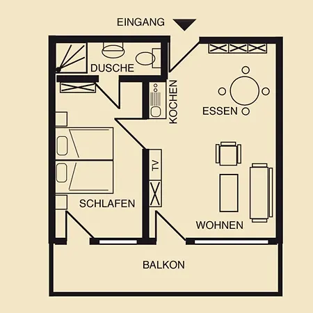 Schwalbennest דירה *